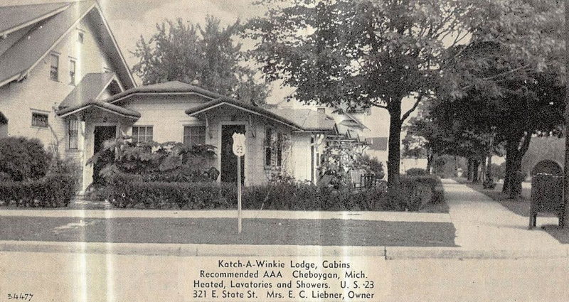 Katch-A-Winkie Lodge, Cabins - Vintage Postcard